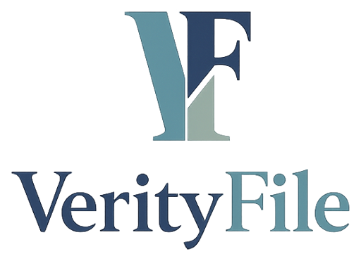 Logo for Verity File - Professional Financial Services
