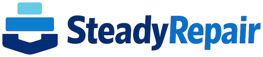 Logo for Steady Repair - Exterior & Security