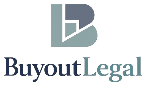 Logo for Buyout Legal - Business & Corporate Law