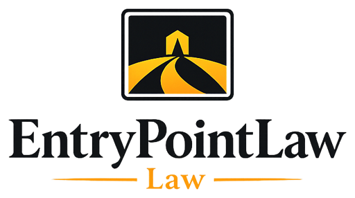 Logo for Entry Point Law - Litigation & Defense