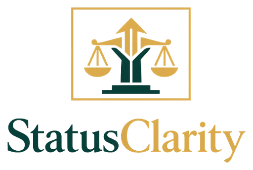 Logo for Status Clarity - Litigation & Defense