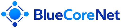 Logo for Blue Core Net - Technology