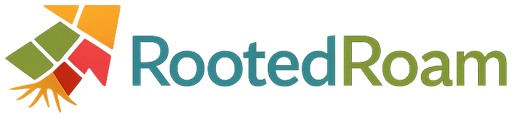 Logo for Rooted Roam - General